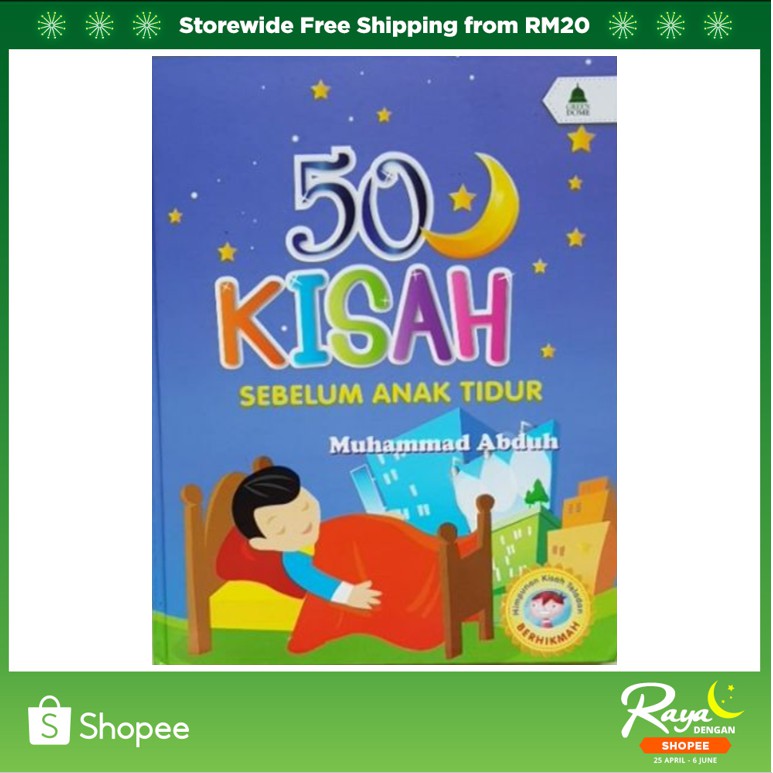 Buku Cerita Islam Untuk Kanak Kanak 50 Kisah Sebelum Anak Tidur Muhammad Abduh