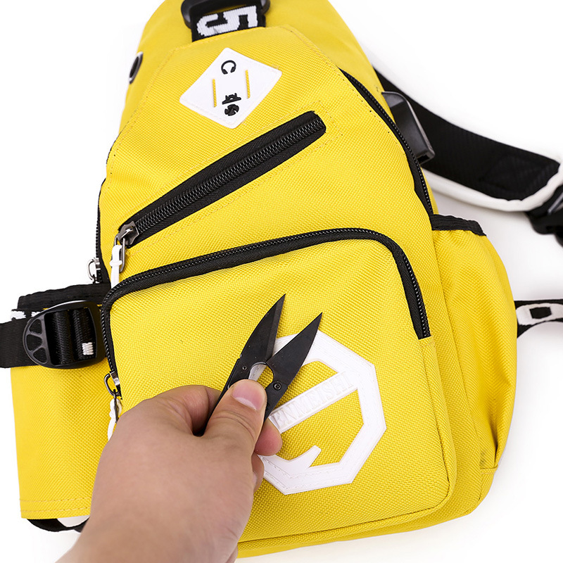 Anti Theft Men's Bag Waterproof Unisex Chest Bag Fashion